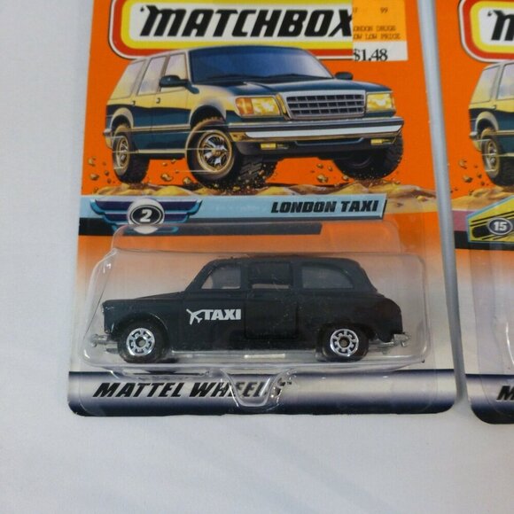 Matchbox Cadillac Sedan Deville Corvette 55 57 Chevy Bel Air Diecast Lot Carded - Picture 8 of 10